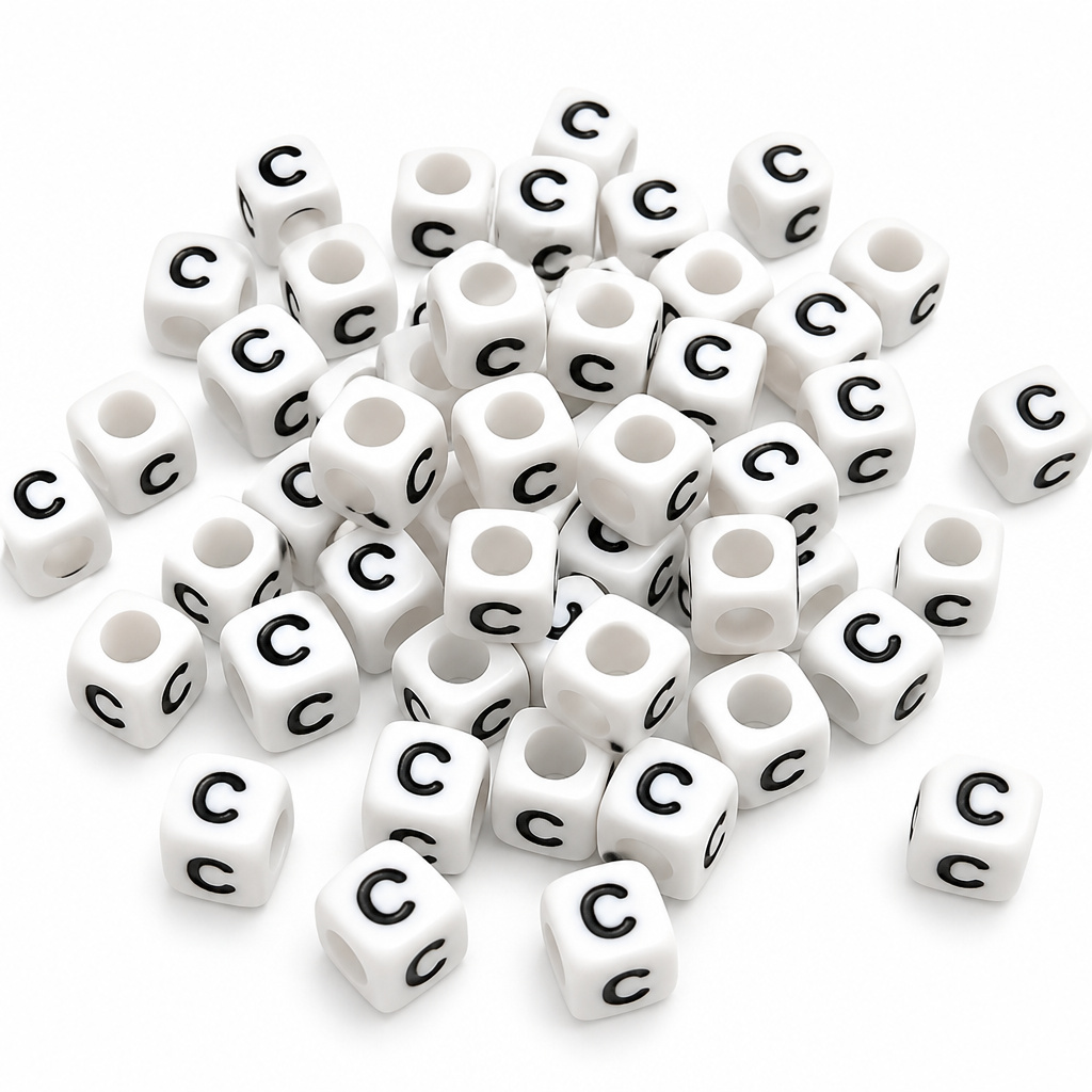 Letter C · White bag photo