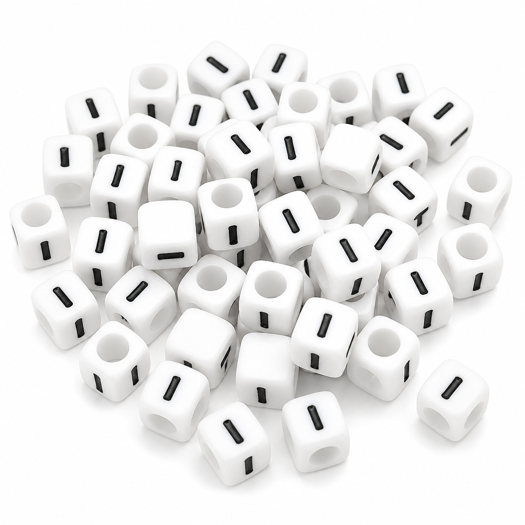 Letter I · White bag photo