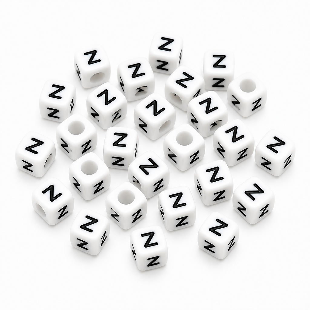 Letter Z · White bag photo